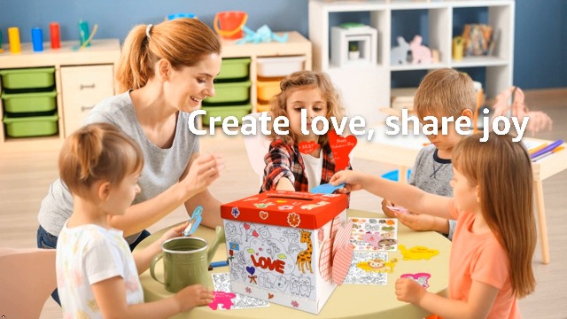 Amazon.com: WorldBazaar DIY Valentine's Day Mailbox Craft Kits for